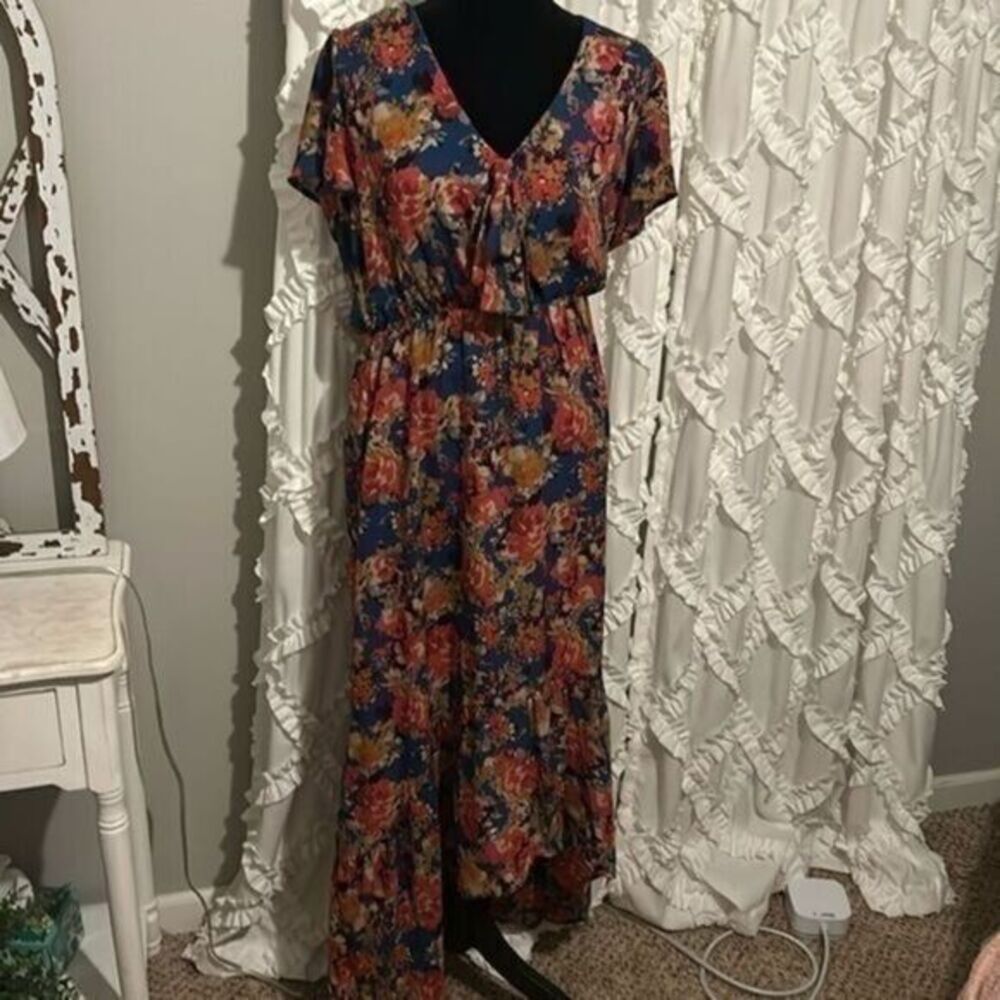 Pink Lily Maxi dress medium